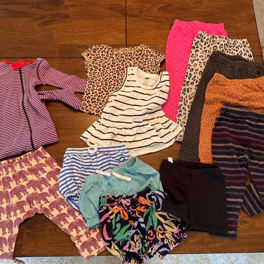 Lot of 13 baby girl items in 18-24 from Monica + Andy, Kate Quinn, Primary, Gap